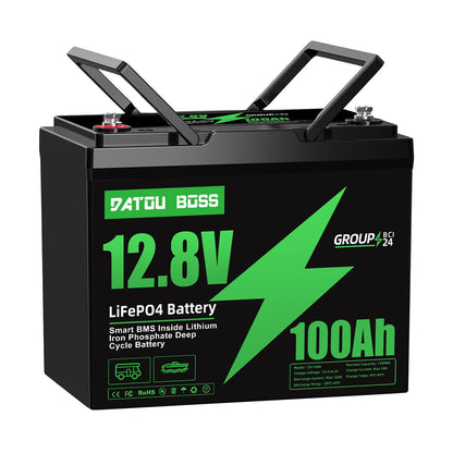 Lithium 12V 100Ah Rechargeable Battery – High-Capacity, Long-Lasting Power