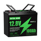 Lithium 12V 100Ah Rechargeable Battery – High-Capacity, Long-Lasting Power