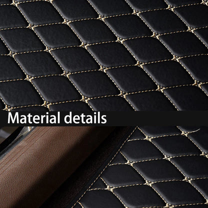 5Pcs Universal PU Leather Car Floor Mats – Waterproof Auto Foot Pad Protector Set