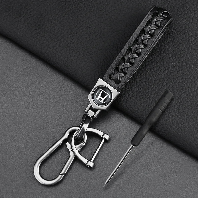 Honda Car Metal Keychain