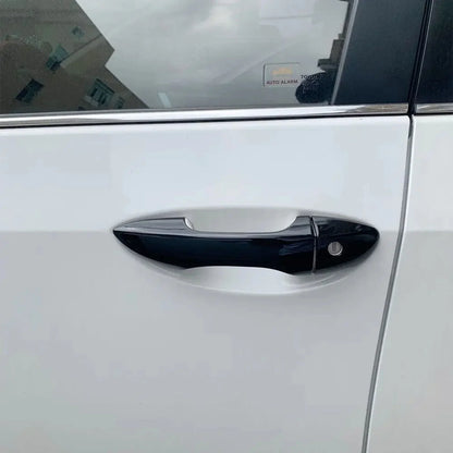 Carbon Fiber Style Car Door Handle Cover Trim – For Toyota Corolla (2014-2018, LHD)