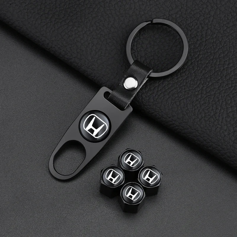 Honda Car Metal Keychain