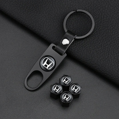 Honda Car Metal Keychain