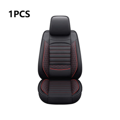 Elegant Universal Faux Leather Car Seat Cover by Tand – Easy-Clean, Comfort Design, Fits Most Major Car Models