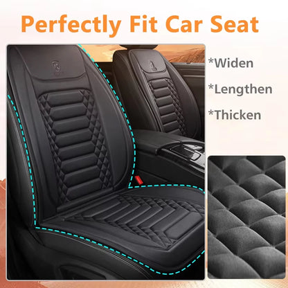 1/2pcs Winter Heated Car Seat Cover 12V Heating Warmer Cushion