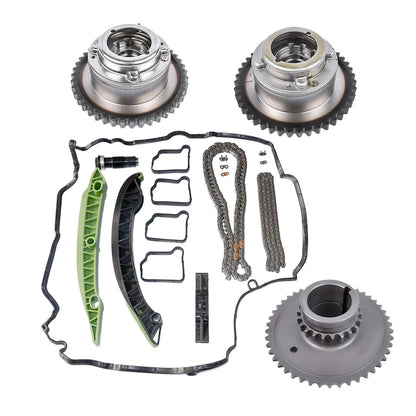 Timing Chain Kit + Camshaft VVT Gears for Mercedes-Benz