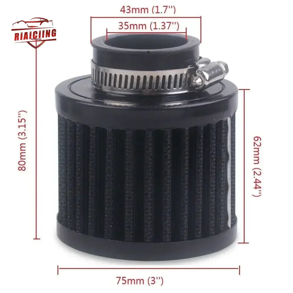Universal 35MM Car Air Filter – High-Performance Engine Intake Filter
