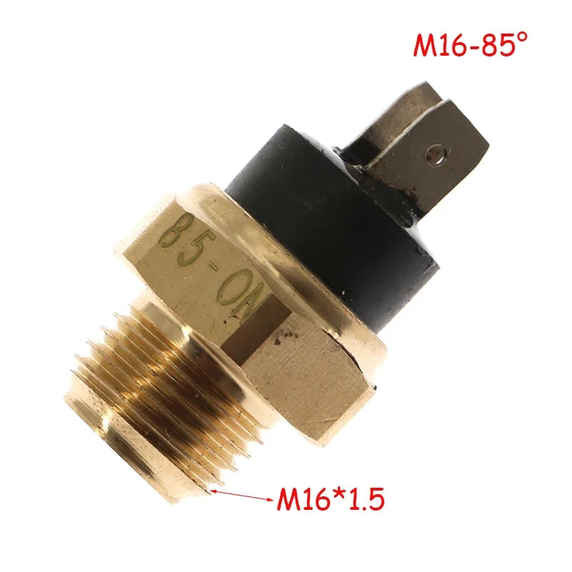 M16 Brass Motorcycle Radiator Thermostat Switch – 65° / 75° / 80° / 85° / 90° / 95°