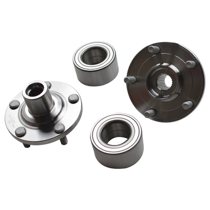 Pair Front Wheel Bearing & Hub Assembly for 2004-2017 Toyota Camry LE/SE L4