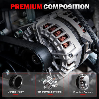 Alternator – Fits Toyota Matrix (2009-2010) & Corolla (2009-2013) 1.8L