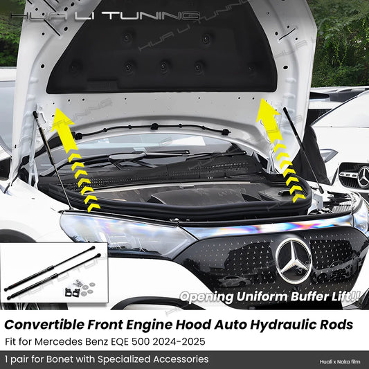 Auto-Lift Assist Front Engine Hood Damper – For Mercedes-Benz EQE 500 (2024-2025)