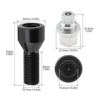 BMW Wheel Lock Set Lug Nuts & Bolts