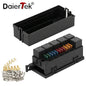 12V 11-Way Auto Fuse & Relay Box with 5-Pin Relay – Car, Marine, Truck, Trailer, Boat
