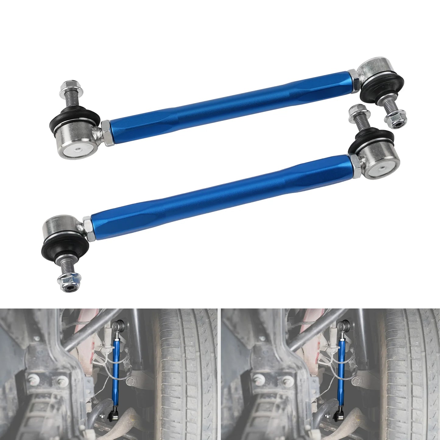Adjustable Front Sway Bar End Link Kit