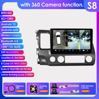 Autoradio 2Din Android 13 Car Radio