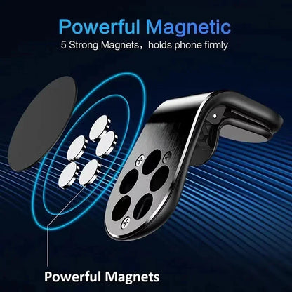 Metal Magnetic Car Phone Holder