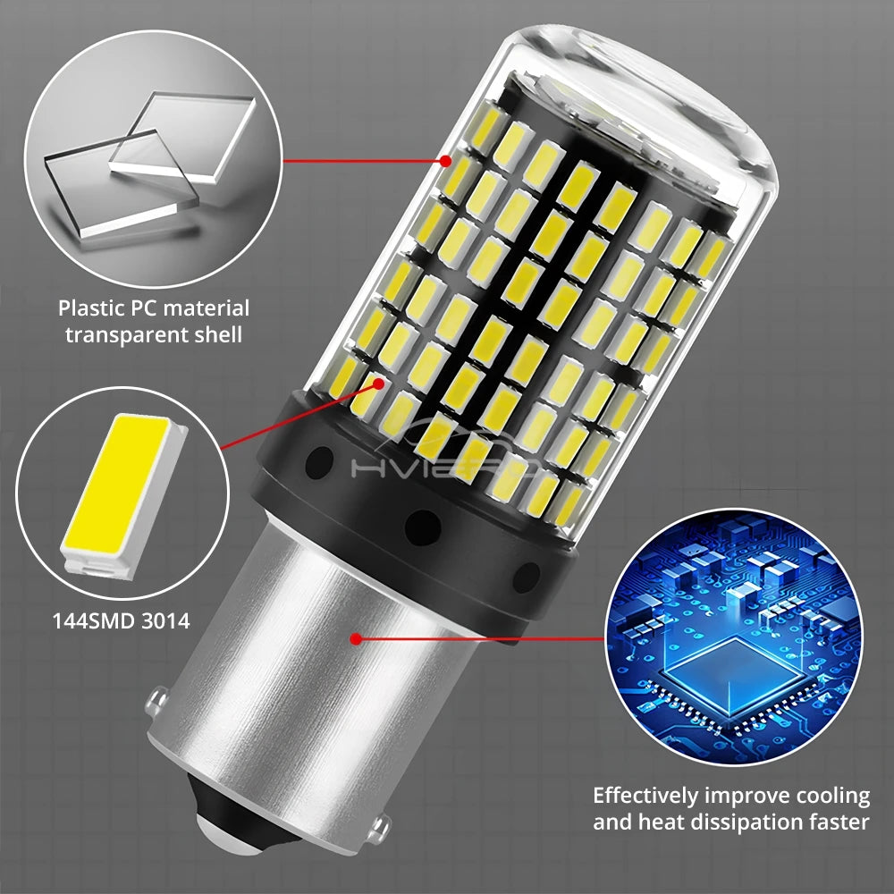 Car Reverse Signal Drl Running Lights