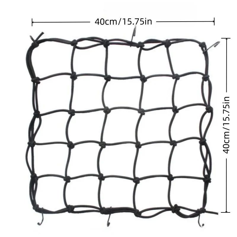 Motorcycle Cargo Net – Elastic Luggage Mesh