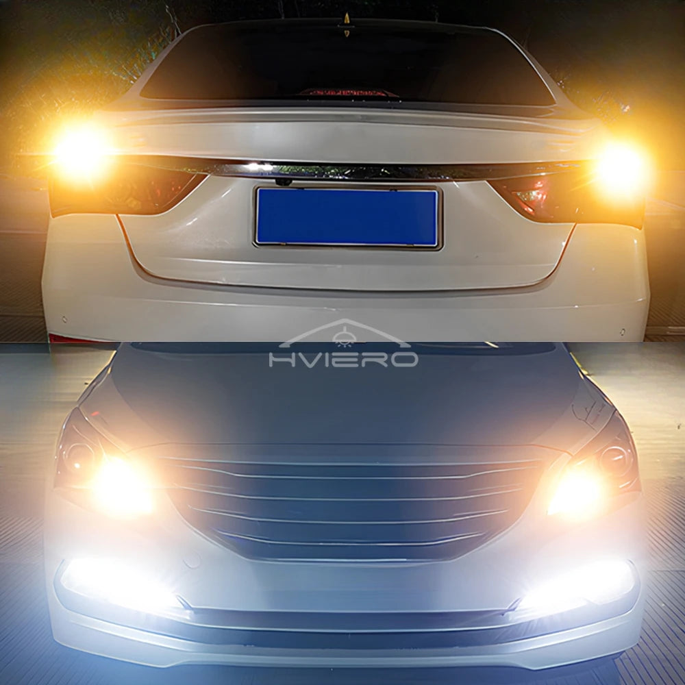 4X P21W LED 1156 / BA15S / PY21W / BAU15S Bulbs