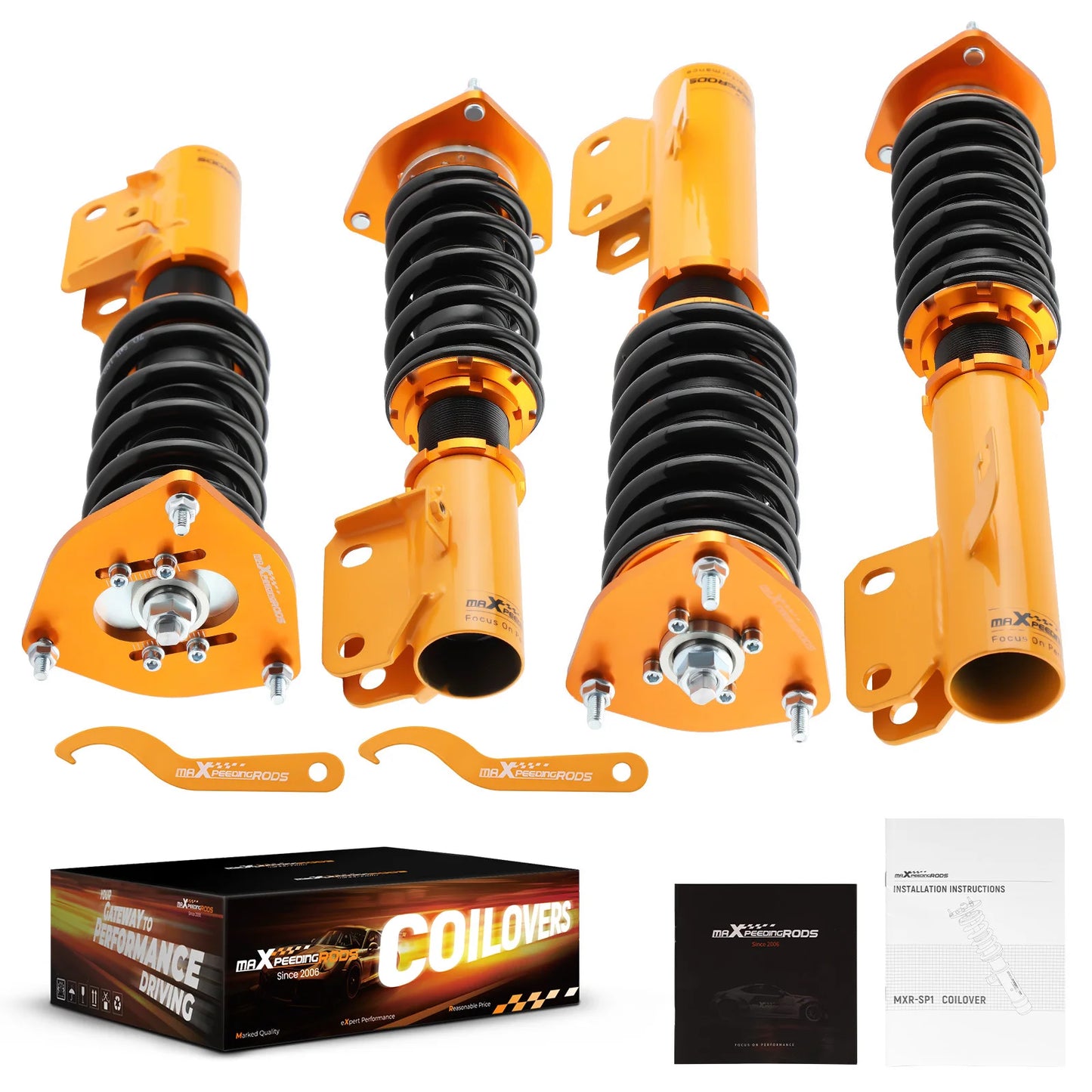 Coilovers Suspension Kit for Subaru Impreza WRX GC8/GC6 – Adjustable Shock Absorber Struts