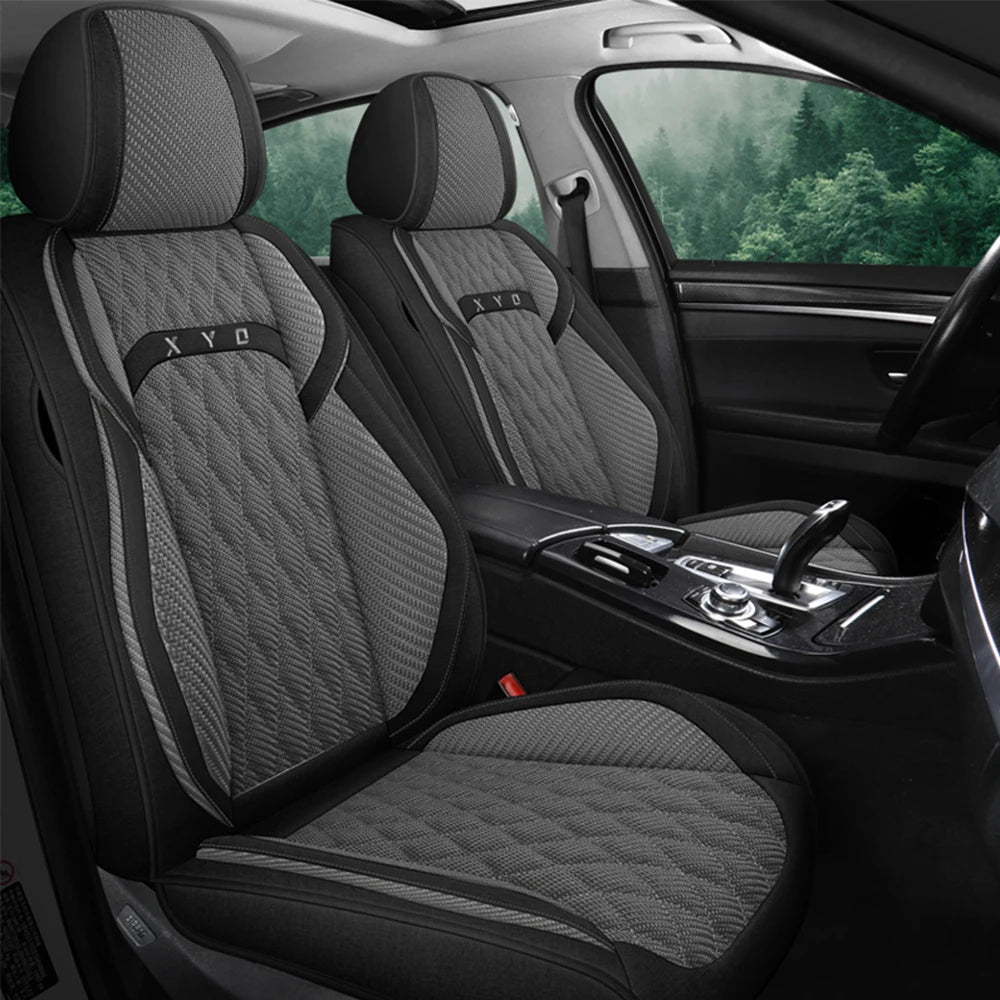 Universal Car Seat Cover Full Set for SKODA Octavia A5/A7, Kodiaq, Superb, Wagon, Fabia, Rapid, Yeti, Combi, Karoq