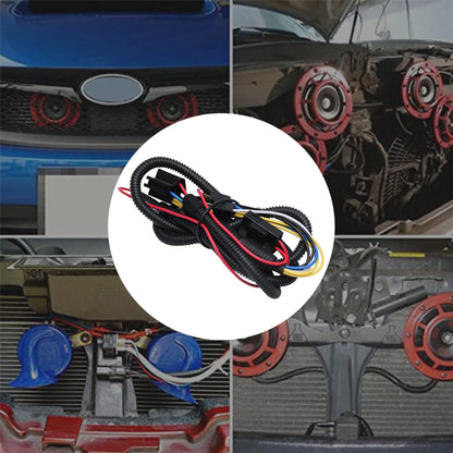 40A 12V Universal Car Horn Wiring Harness Relay Kit