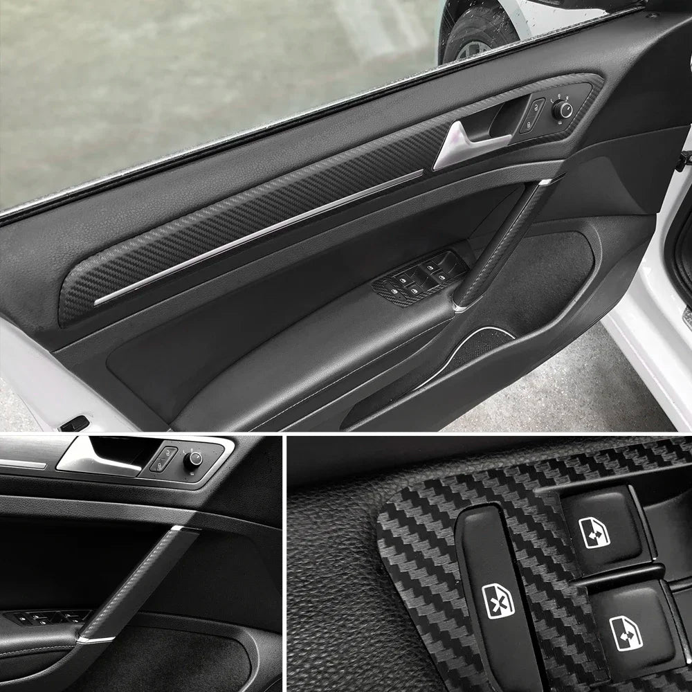 Carbon Fiber Vinyl Film Car Stickers