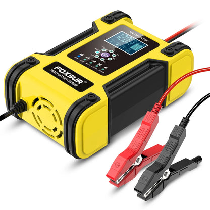Automatic Car Battery Charger 12V – Safe & Efficient Charging
