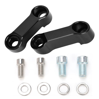2Pcs Motorcycle Rearview Mirror Extension Adapters