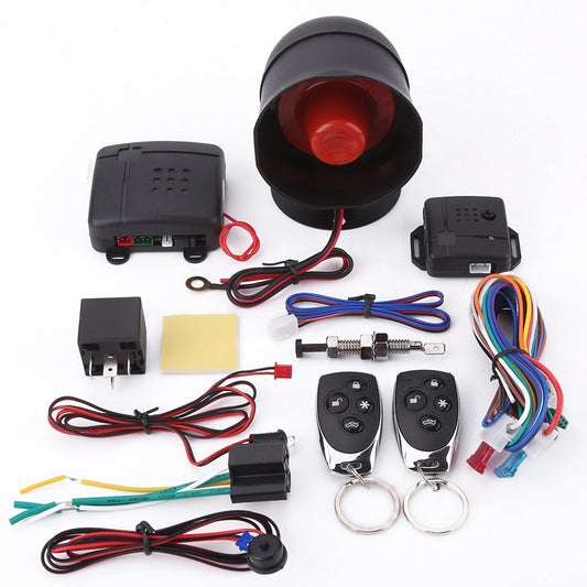 Universal Car Security Alarm System – Anti-Theft Vehicle Alarm with Remote Control
