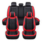 5-Seat PU Leather Full Set Car Seat Covers – Universal Fit for Cars, SUVs & Trucks