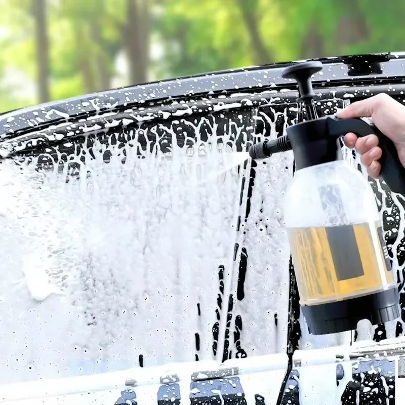 Car wash foam watering can