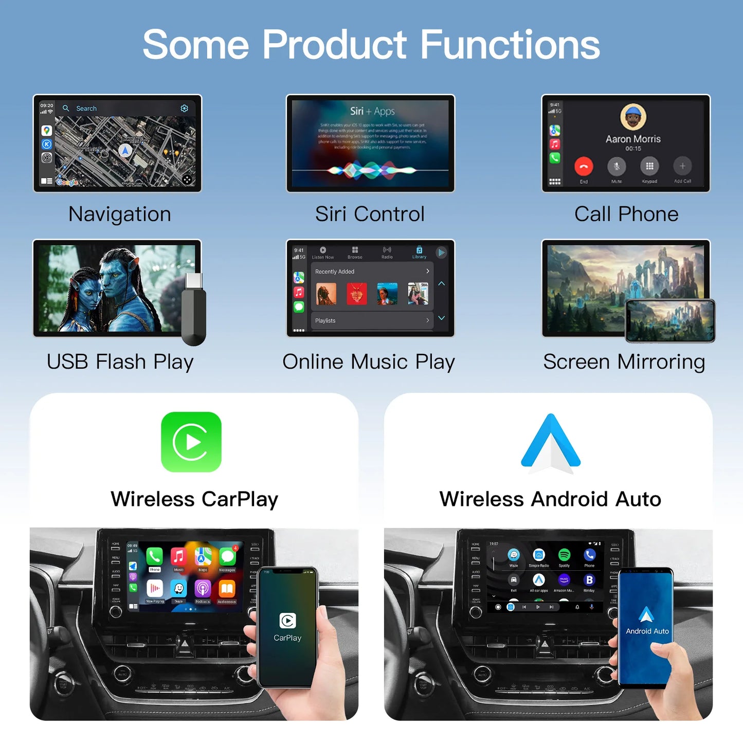 Wireless Carplay Android Auto