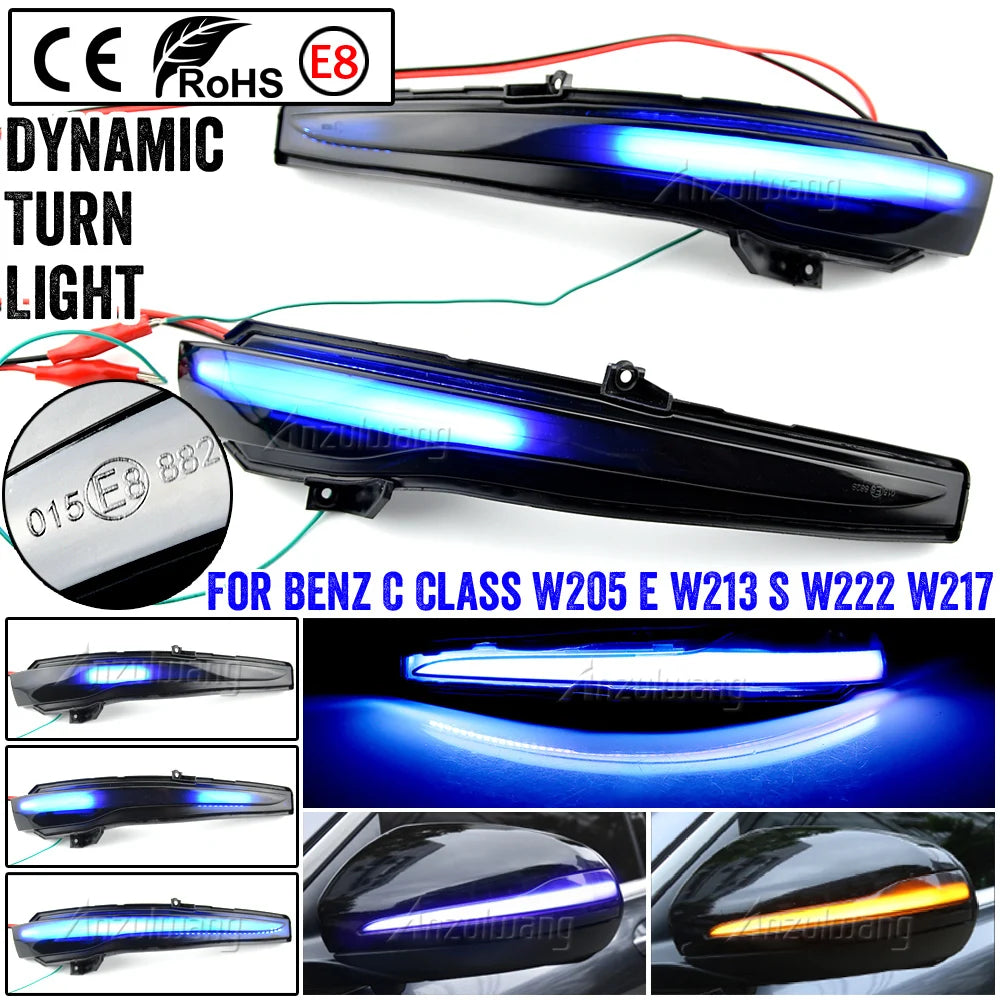 Dynamic Blinker Turn Signal LED – Mercedes-Benz W205, W213, W222, GLC AMG