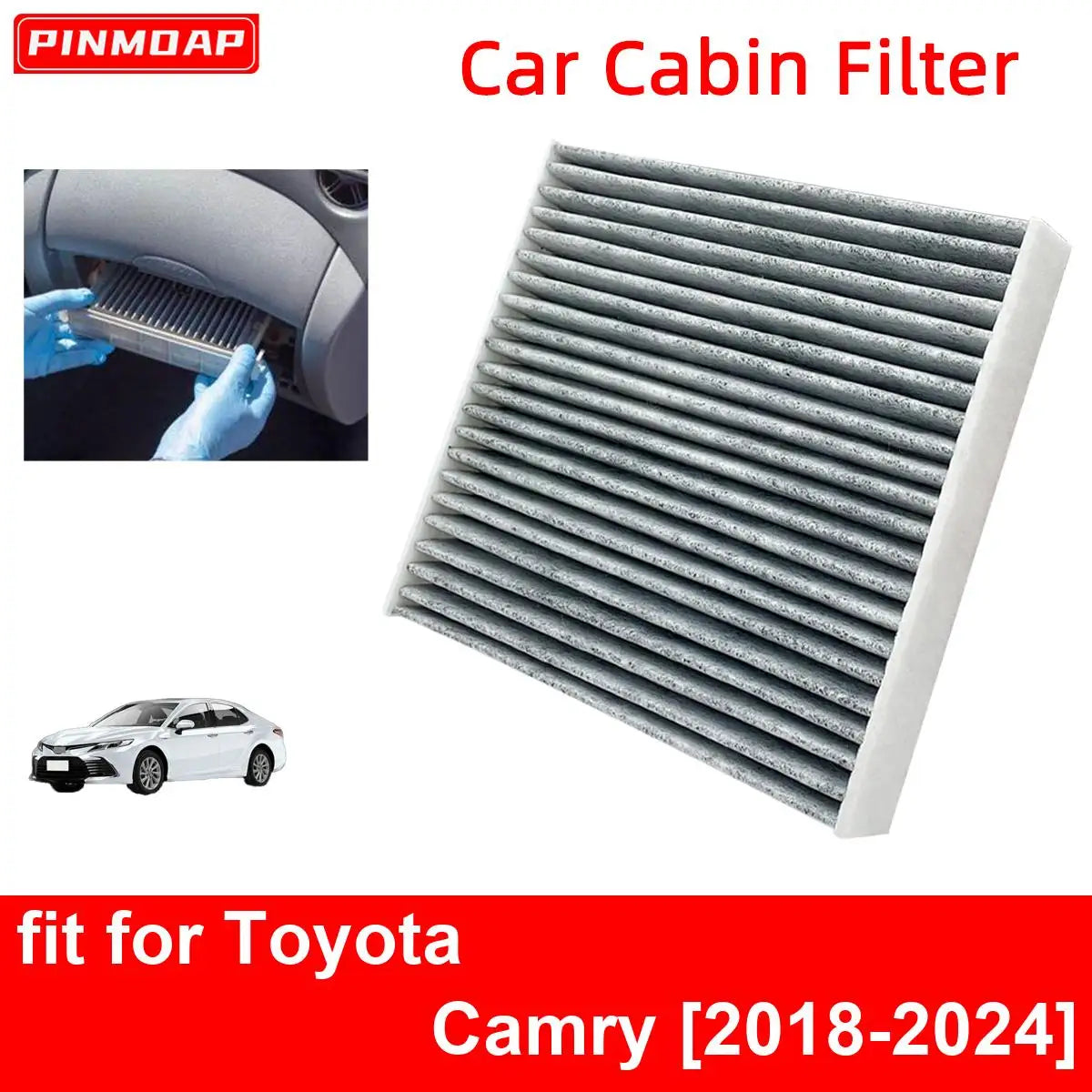 Car Cabin Air Filter for Toyota Camry 2018-2024