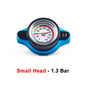 Small & Big Head Radiator Thermostat Cap – Water Tank Cover with Temperature Gauge, 0.9BAR / 1.1BAR / 1.3BAR