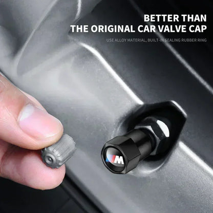4Pcs Car Wheel Tire Valve Caps