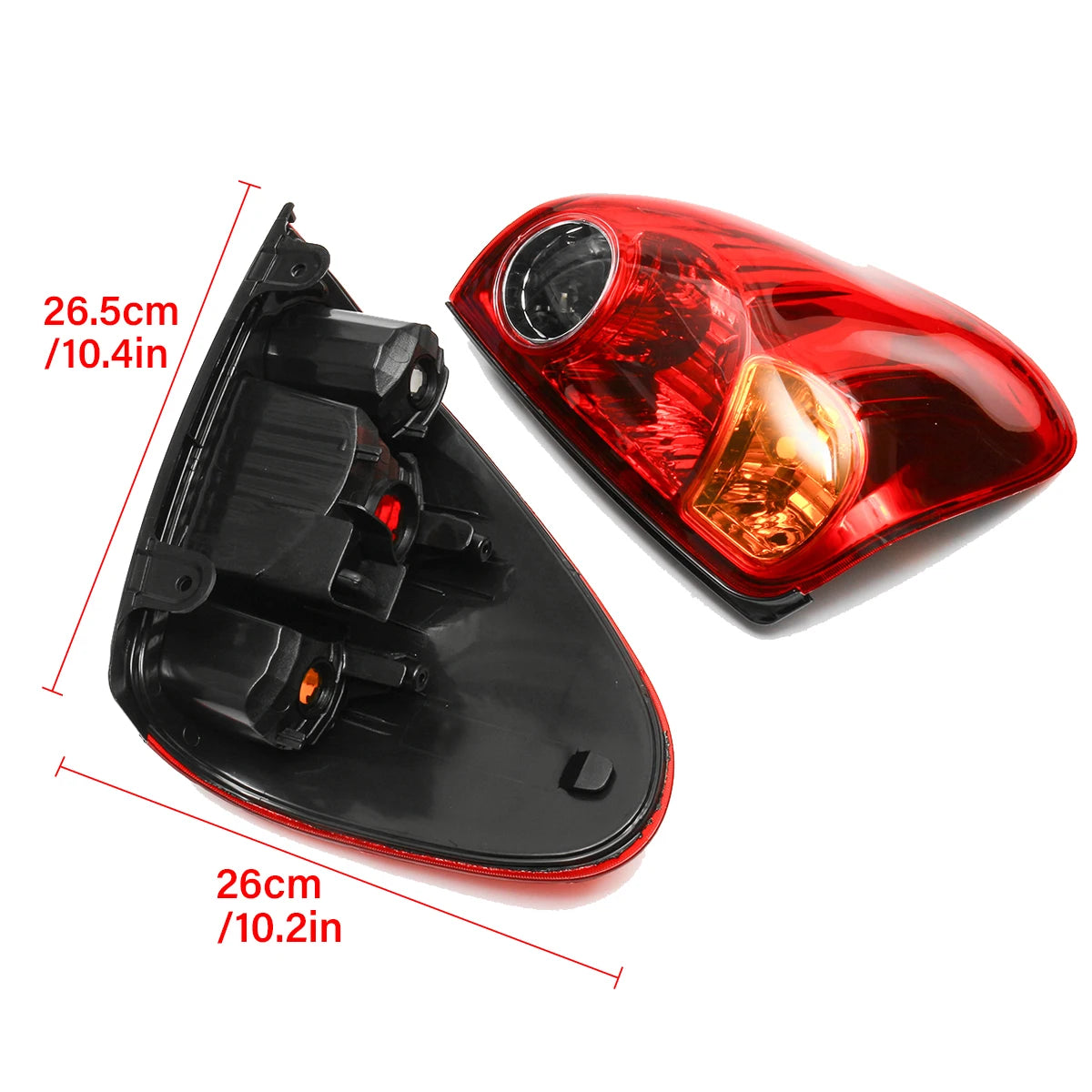Car LED Tail Light for Mitsubishi L200 / Triton 2005–2016 – Rear Lamp Assembly, Brake & Reverse Light Housing