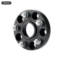 Audi Q5 Wheel Spacers Hub Adapter – 5x112 PCD, 66.6mm CB, M14x1.5 Lug Thread – Forged Aluminum Black, 2-Piece Set