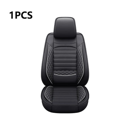 Elegant Universal Faux Leather Car Seat Cover by Tand – Easy-Clean, Comfort Design, Fits Most Major Car Models