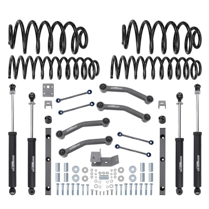4” Lift Kit with Shock Absorbers – Fits Jeep Wrangler TJ 4WD (2003-2006)