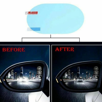 2Pcs Car Rearview Mirror Rainproof Films