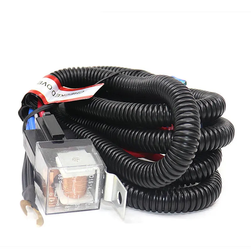 1 Set Universal Car Snail horn Modified wiring harness Relay12v 24v Plug