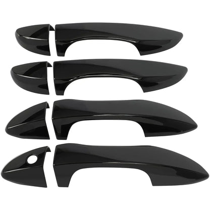 Carbon Fiber Style Car Door Handle Cover Trim – For Toyota Corolla (2014-2018, LHD)
