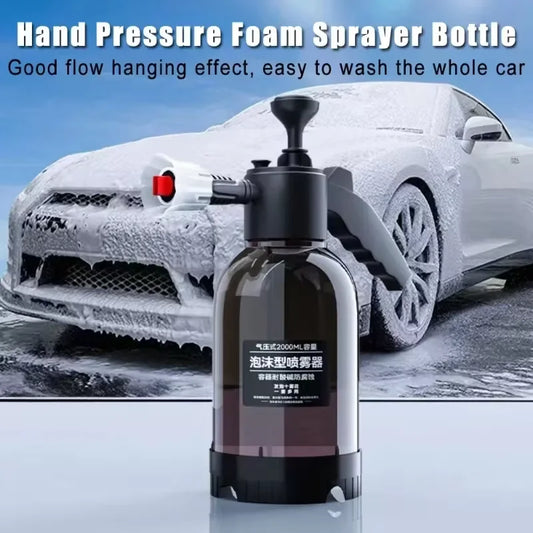 Car wash foam watering can