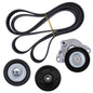 Belt Tensioner Pulley Kit Compatible with Mercedes-Benz C300 C350 E350 E550