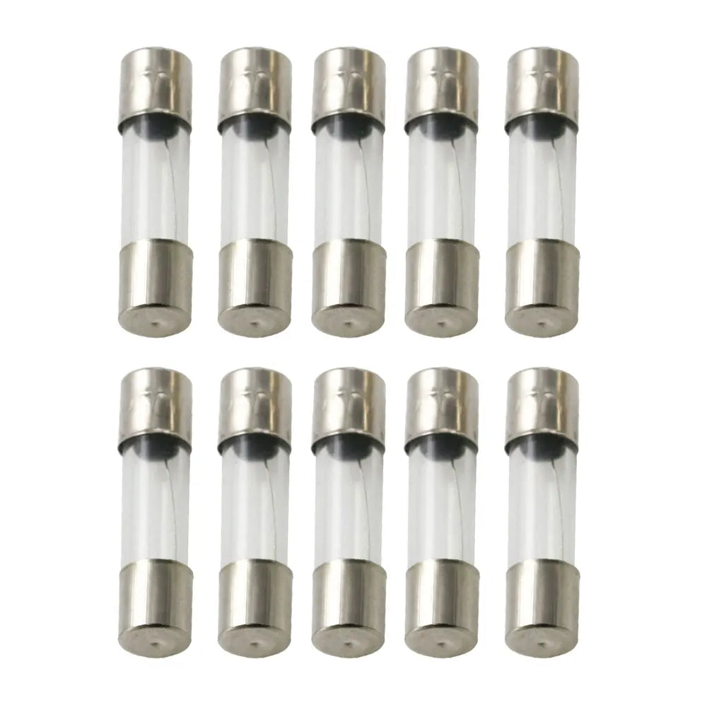 10PCS / 100PCS Fast Blow Glass Tube Fuses