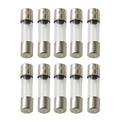 10PCS / 100PCS Fast Blow Glass Tube Fuses