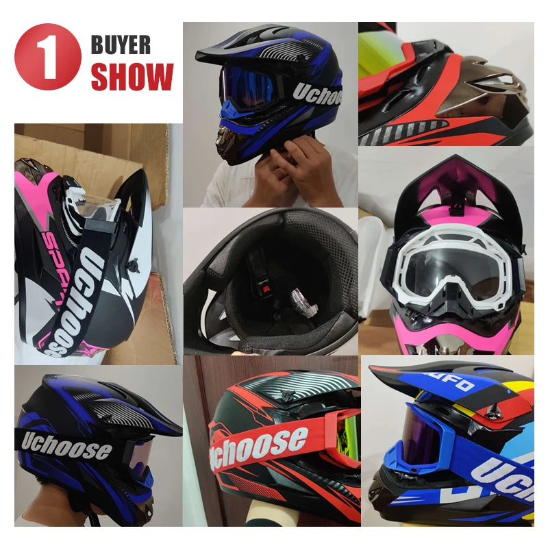 Adult Motocross Off-Road Helmet – Downhill / Enduro / Racing