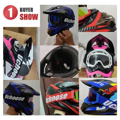 Adult Motocross Off-Road Helmet – Downhill / Enduro / Racing